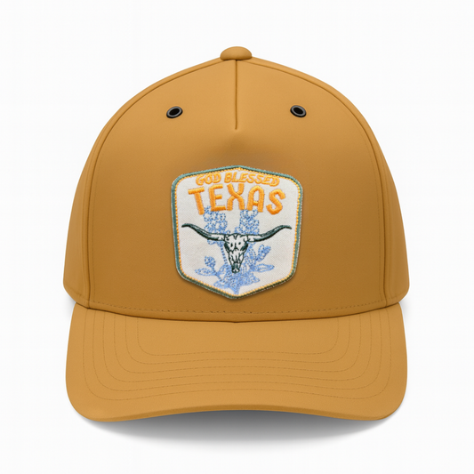 Skull and Bonnets Patch Canvas Cap- Carhartt Wheat