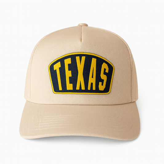 Texas Ambassador Patch Classic Twill Trucker Cap- Stone