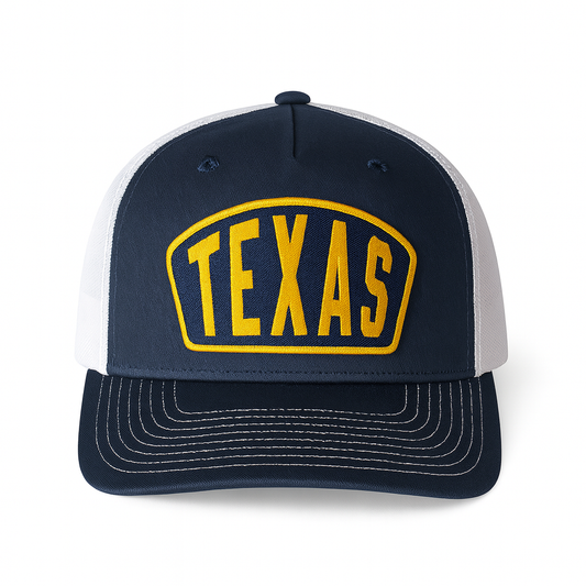 Texas Ambassador Patch Mesh-Back Cap- Navy Richardson 112