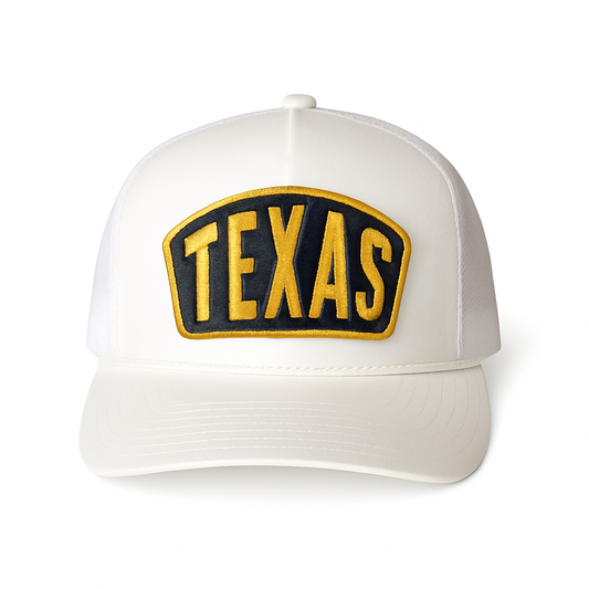 Texas Ambassador Patch Mesh-Back Cap- White Richardson 112